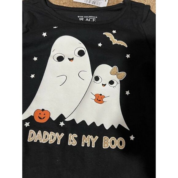 NWT Childrens Place Daddy is my Boo Outfit Set Size 2T Halloween - Picture 4 of 6